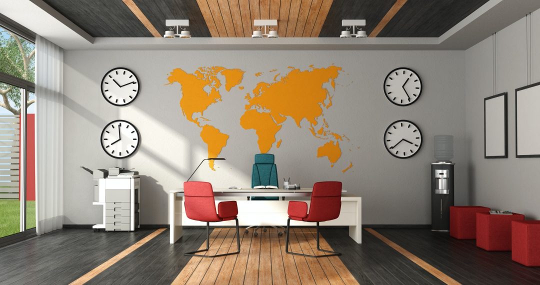 Commercial office interior painting project